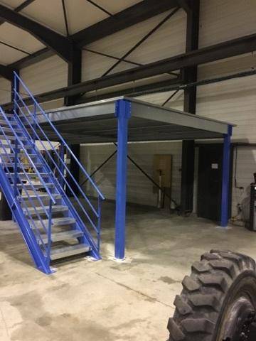 Plateforme sur poteau - France Rayonnage